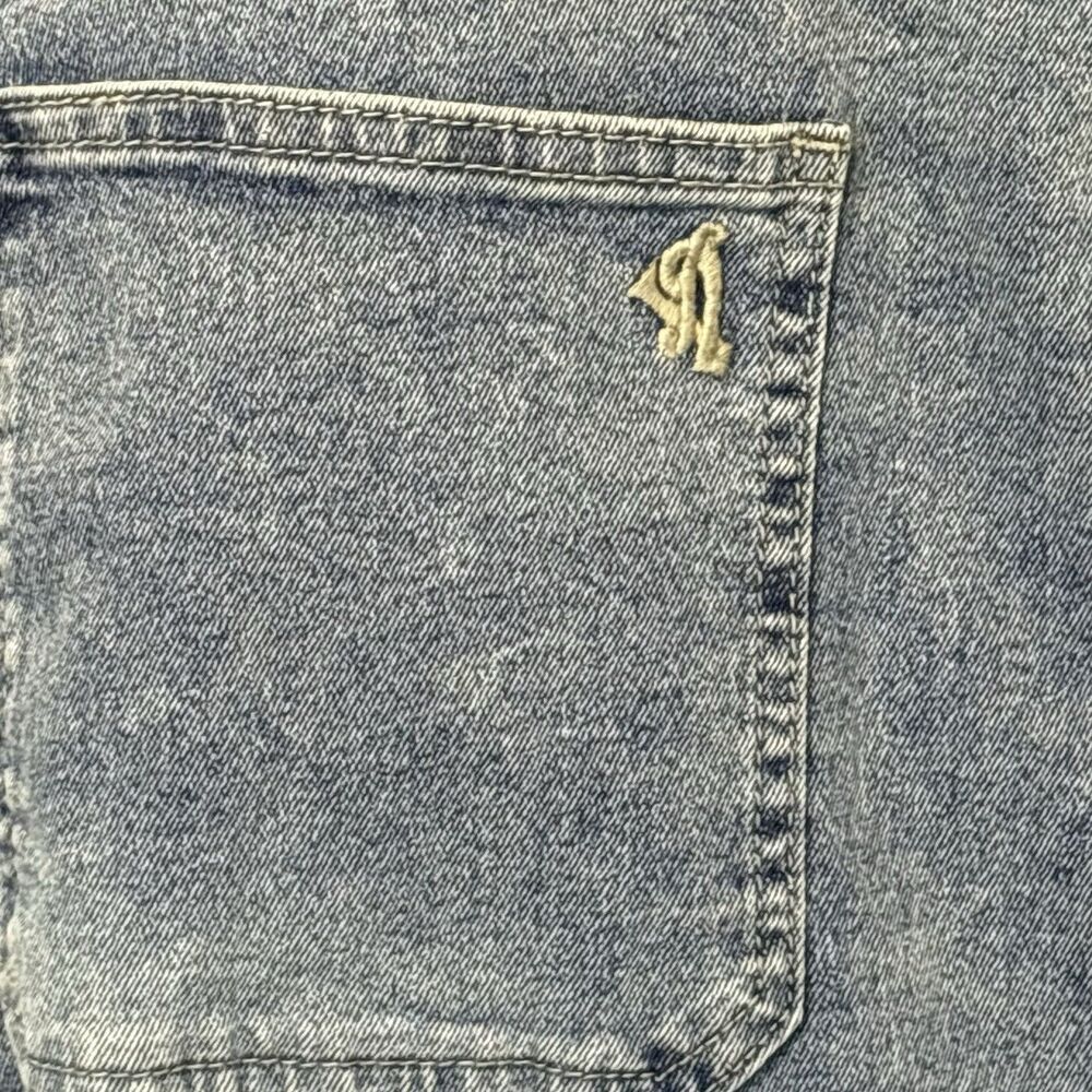 VIP Jeans Cargo Wide Leg Women’s Size 17/33 Skater Punk Stretch Sculpting - Picture 10 of 13